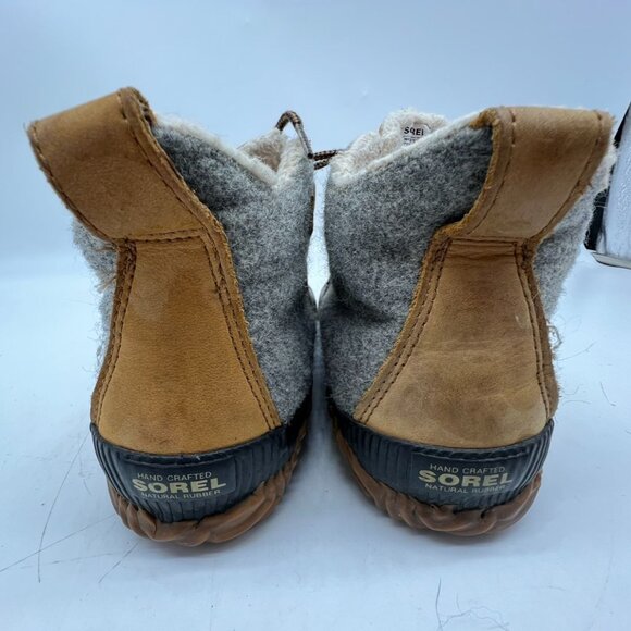 Sorel Womens Classic Waterproof Boots Size 9 Natural Cozy Lace Up Outdoors - Picture 10 of 14